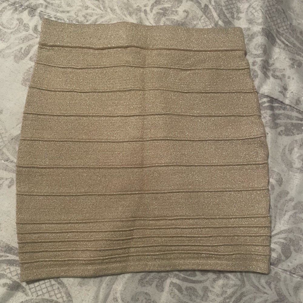 Used Skirts, Gold and Red